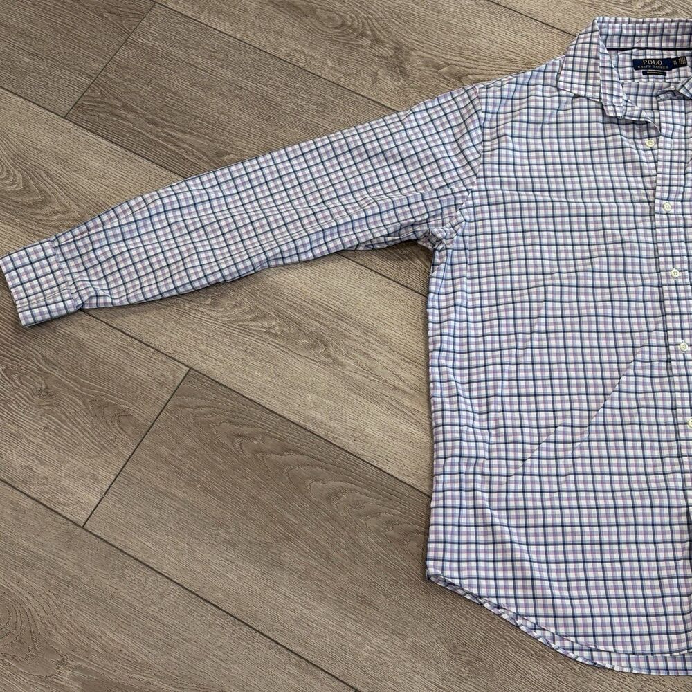 Polo Ralph Lauren Shirt Mens XL Plaid Performance Classic Fit Button Up Casual - Picture 3 of 8